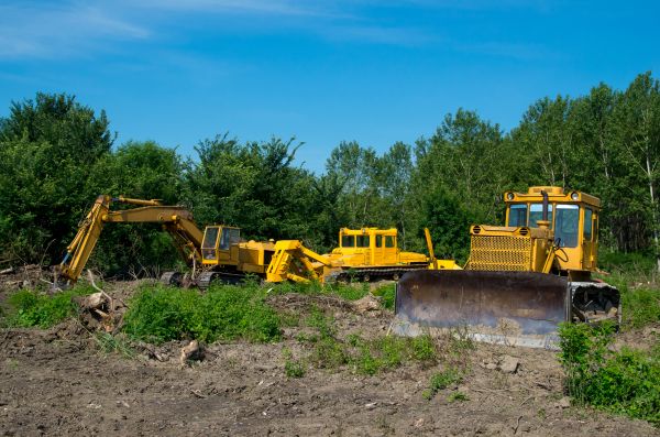 Bulldozer Clearing in Brandon